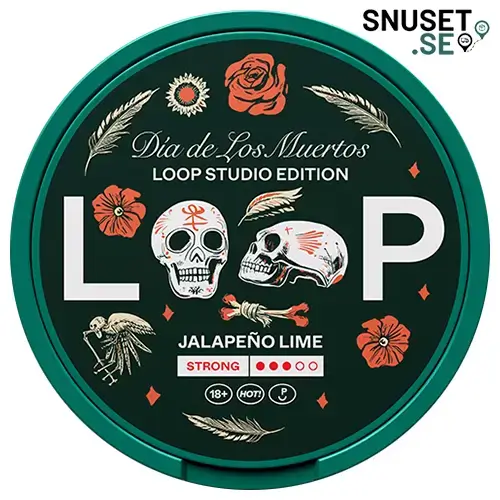 Loop Jalapeño Lime Strong ny tillfällig design oktober 2024