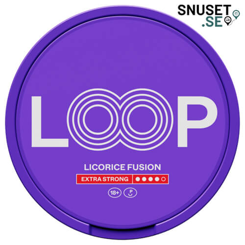 Loop Licorice Fusion Extra Strong ny design 2024