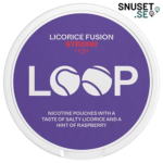 Loop Licorice Fusion Stark tidigare design och dosa