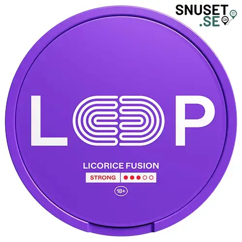 Loop Licorice Fusion Strong ny dosa 2025
