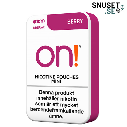 On! Berry 3mg Mini