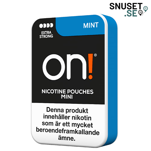 On! Mint 9mg Extra Stark Mini