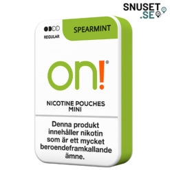 On! Spearmint 3mg Mini