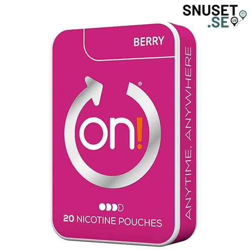 On-snus-Berry-6mg-Extra-Stark-Mini-snuset