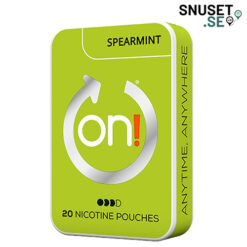 On-snus-Spearmint-6mg-Extra-Stark-Mini-snuset