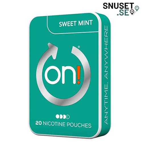 On-snus-Sweet-Mint-6mg-Extra-Stark-Mini-snuset
