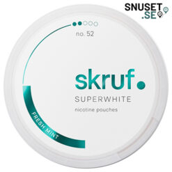 Skruf-Super-White-No-52-Fresh-Mint-#2-snuset
