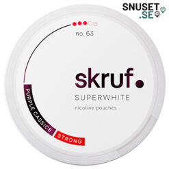 Skruf-Super-White-No-63-Purple-Cassice-#3-Stark-snuset