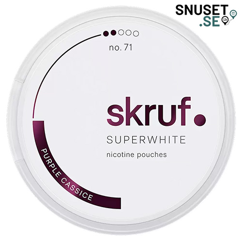 Skruf-Super-White-No-71-Purple-Cassice-#2-snuset