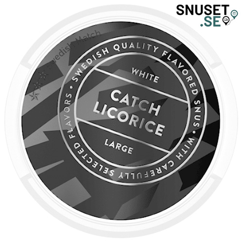 Catch-Licorice-White-Portionssnus-snuset