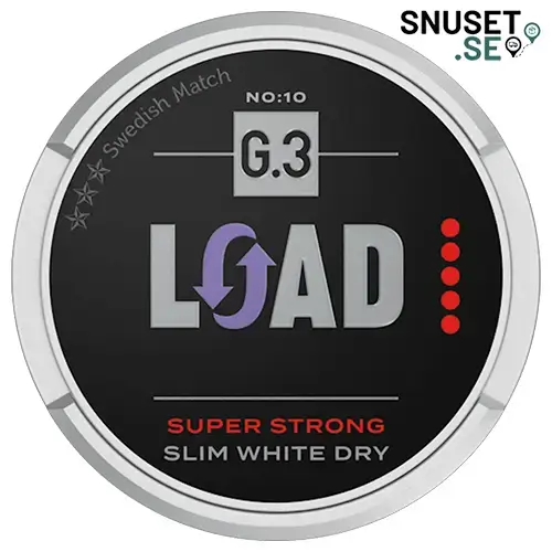 G3 LOAD Super Strong Slim White Dry ny design 2024