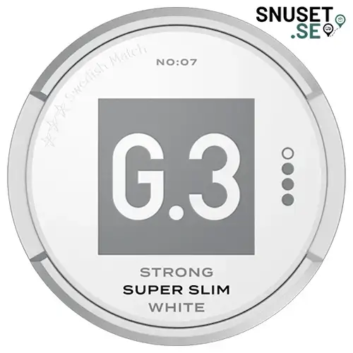 G3 Strong Superslim White ny design 2024