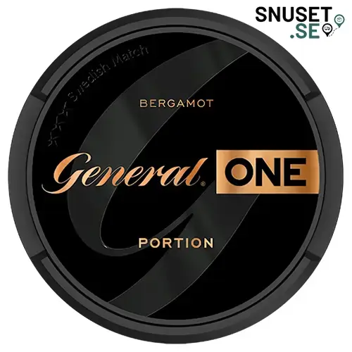 General One Svart Stark Portion