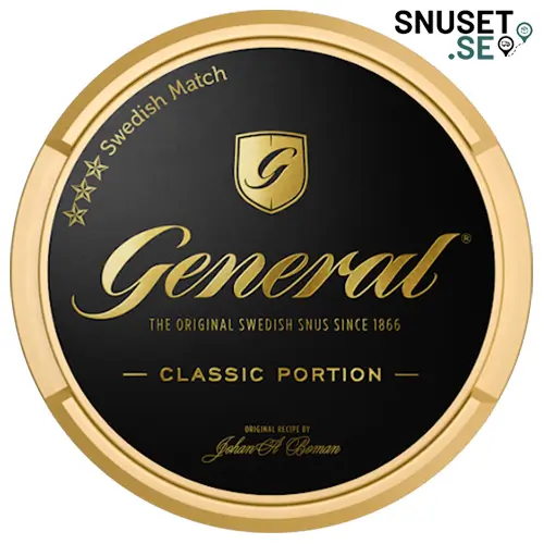 General Original Portionssnus utgående äldre design