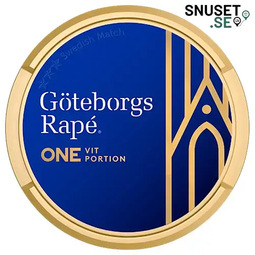 Göteborgs Rapé One Vit Portion