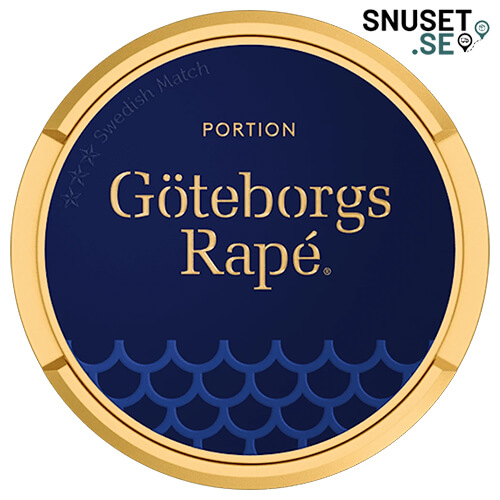 Göteborgs Rapé Portion ny design 2023