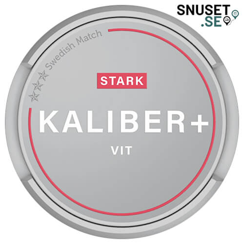 Kaliber Plus Stark White Portionssnus ny design