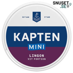 Kapten Lingon Mini White Portionssnus