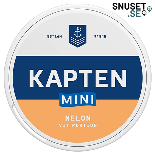 Kapten Melon Mini White Portionssnus