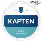 Kapten Mint Vit Portion Ny design 2024