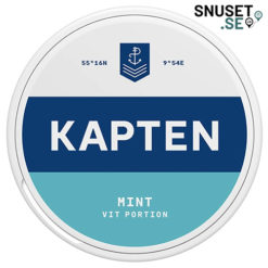 Kapten Mint White Portionssnus