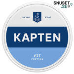 Kapten Vit Portion äldre design