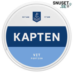 Kapten White Portionssnus