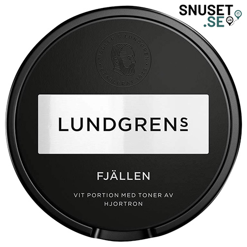 Lundgrens Fjällen-White-Portionssnus-snuset