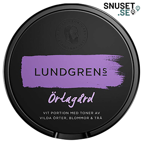 Lundgrens-Örtagård-White-Portionssnus-snuset