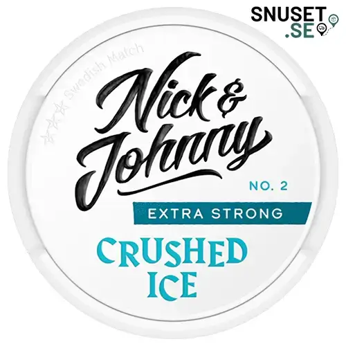 Nick & Johnny Crushed Ice Extra Strong White ny design 2024