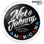Nick & Johnny Americana Extra Strong Portion äldre design