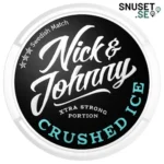Nick & Johnny Crushed Ice Extra Strong Portion äldre design