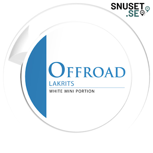 Offroad-Lakrits-Mini-White-Portionssnus-snuset