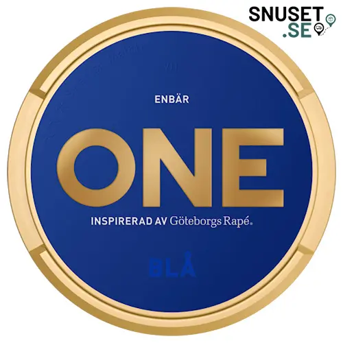 One Blå White Portion - utgående design