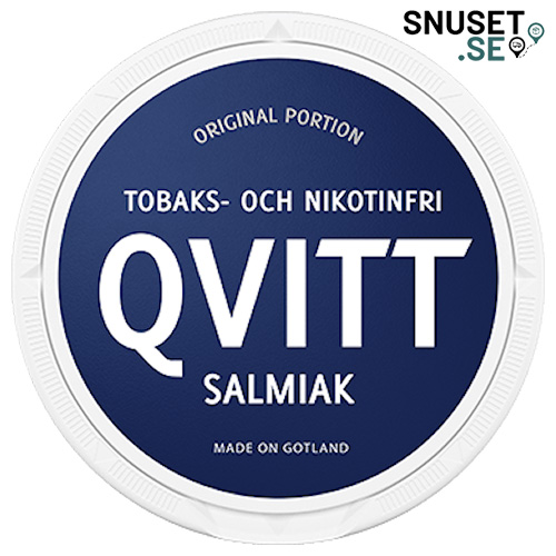 Qvitt-Salmiak-snuset