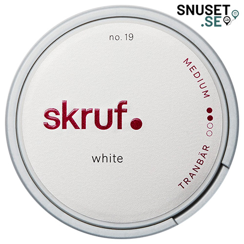 Skruf-No-19-Tranbär-White-Portionssnus-snuset