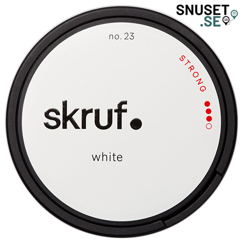 Skruf-No-23-Stark-White-Portionssnus-snuset
