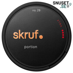 Skruf-No-29-Extra-Stark-Portionssnus-snuset