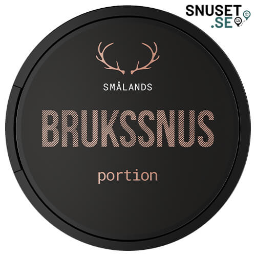 Smålands Brukssnus Portionssnus ny design september 2024
