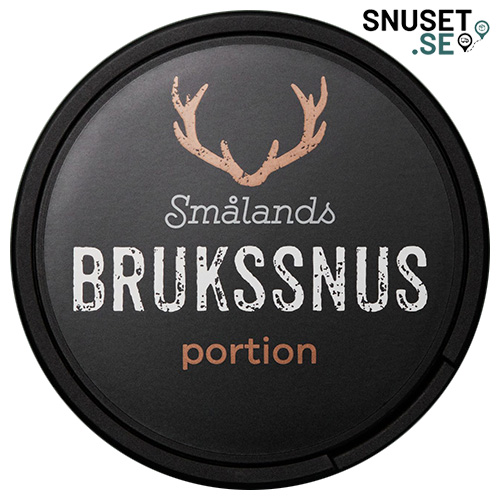 Smålands-Brukssnus-Portionssnus-snuset