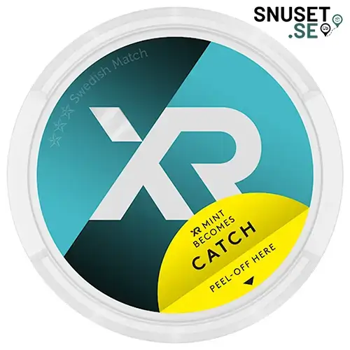 XR Catch Mint Slim White blir Catch Peppermint Slim White Portion