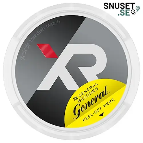 XR General Slim White Strong blir General Slim White Portion Strong