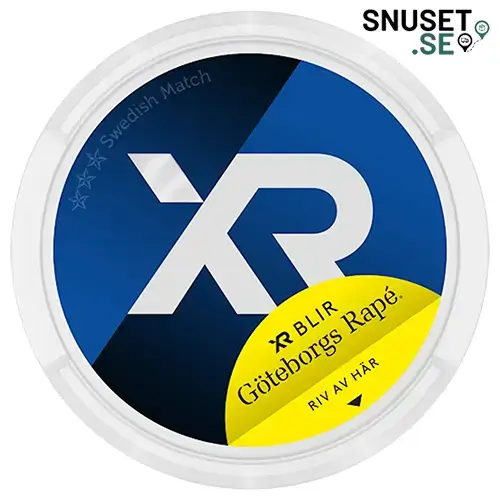 XR Göteborgs Rapé Slim White blir Göteborgs Rapé Slim White Portion