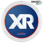 XR Göteborgs Rapé Stark Slim White Portionssnus äldre utgående design