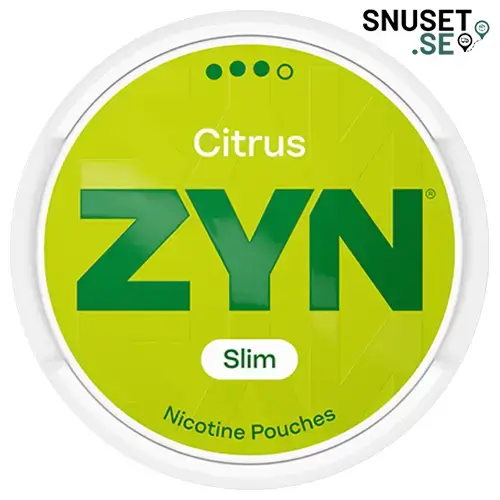 Zyn Citrus Slim 3 – uppdaterad design maj 2025