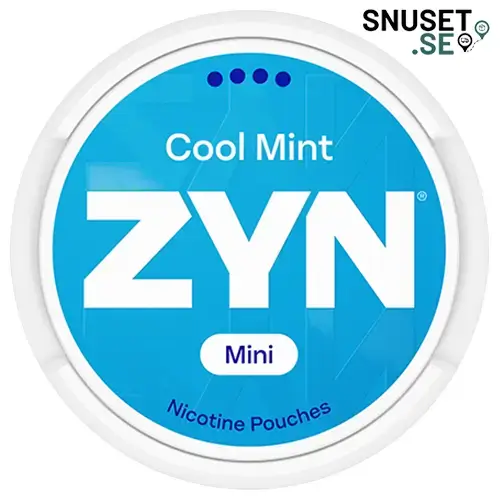 Zyn Cool Mint Mini 4 - nytt namn och dosa i maj 2025.