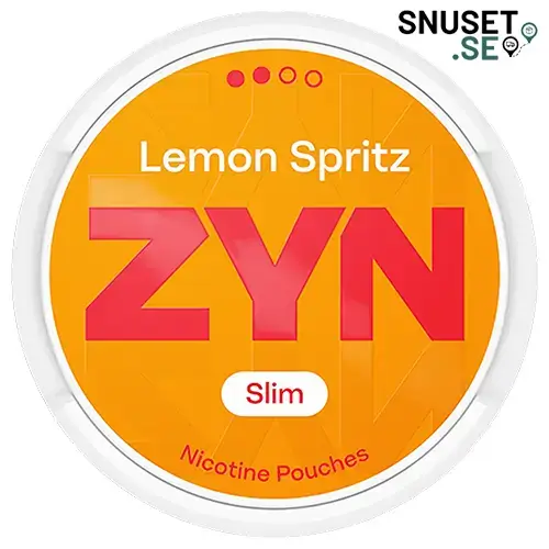 Zyn Lemon Spritz Slim 2 ny design 2025