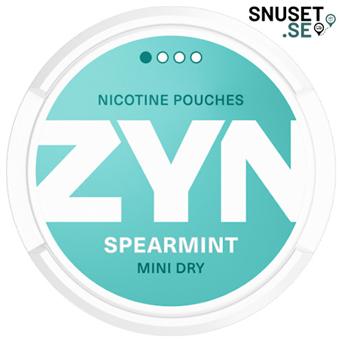 Zyn-Spearmint-Mini-snuset