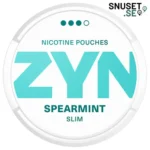 Zyn Spearmint Slim äldre design och känsla