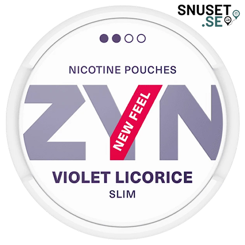 Zyn Violet Licorice New Feel